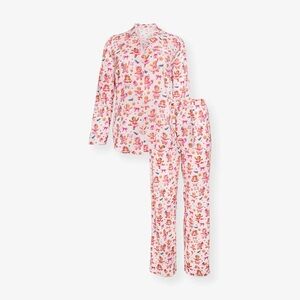 NIB Posh Peanut ‘Ginger Posh’ Women’s Flannelette Pajama Set size Large